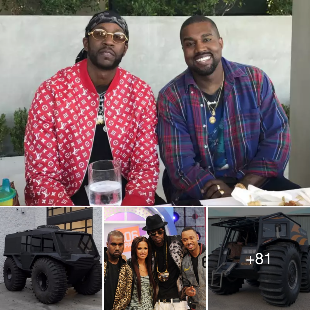 2Chainz is happy with the Sherp ATV Kanye West gave him for his birthday